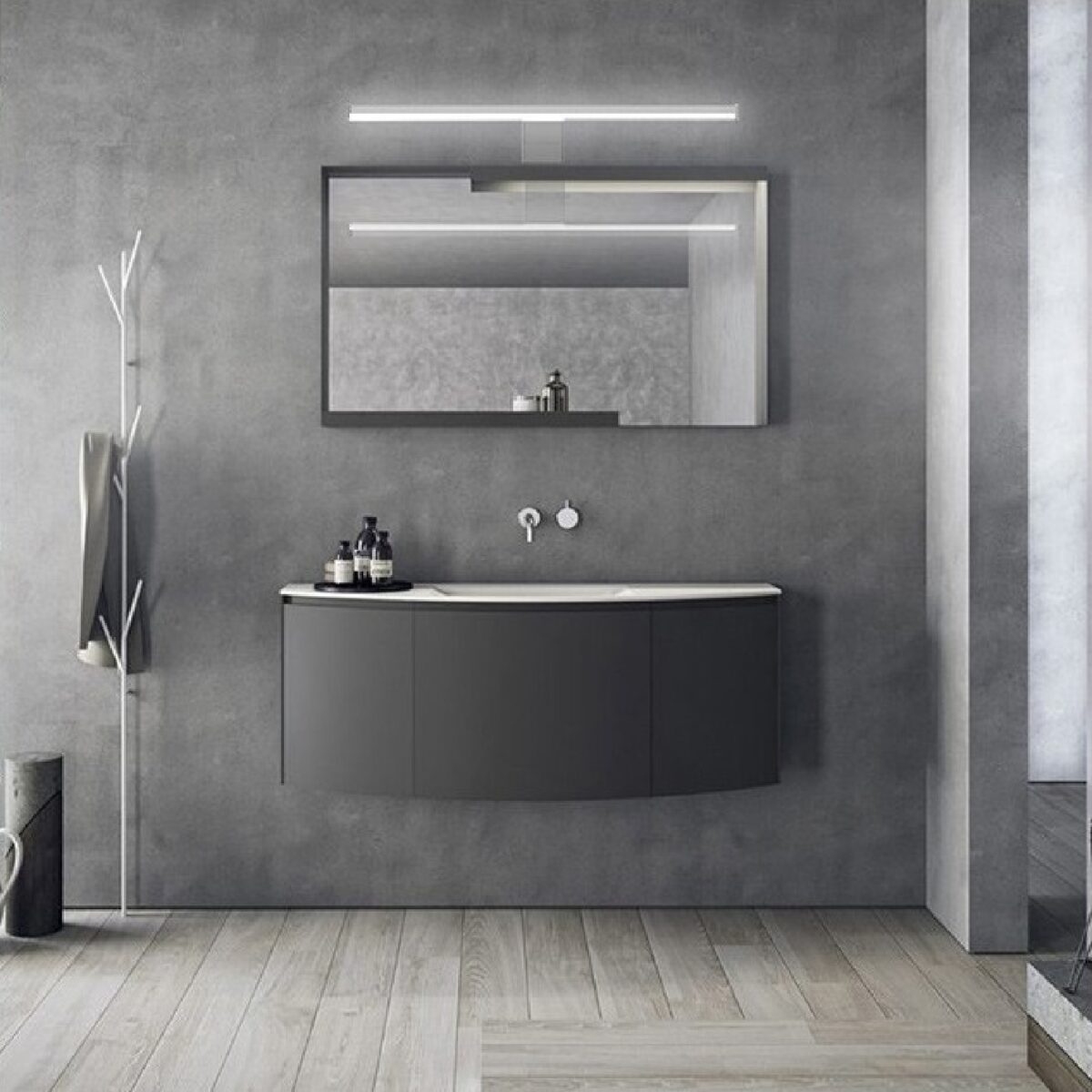 Siteame Fournitures Electrique Nice Led75760 Applique Led Miroir Salle De Bain 8 W 3000k Ip44 400 Mm 1